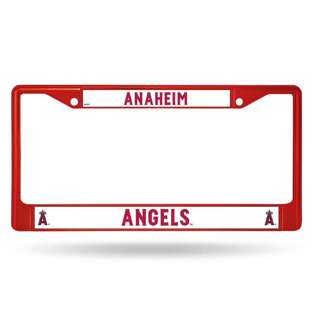 License Frame Metal Los Angeles Angels License Plate Frame Metal Red 094746965471