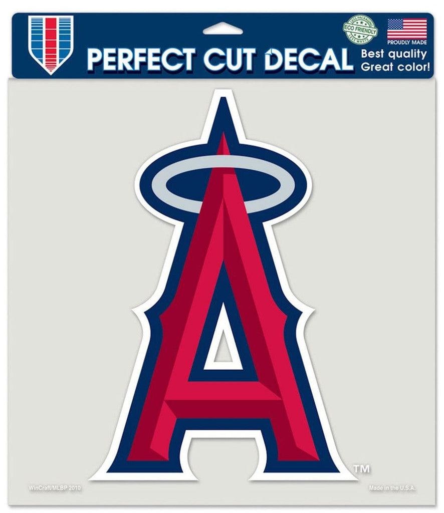 Decal 8x8 Perfect Cut Color Los Angeles Angels of Anaheim Decal 8x8 Die Cut Color 032085799258