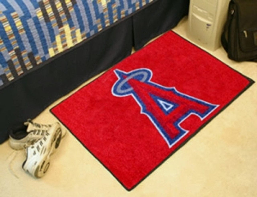 Rug 19x30 Los Angeles Angels of Anaheim Rug - Starter Style - Special Order 846104064049