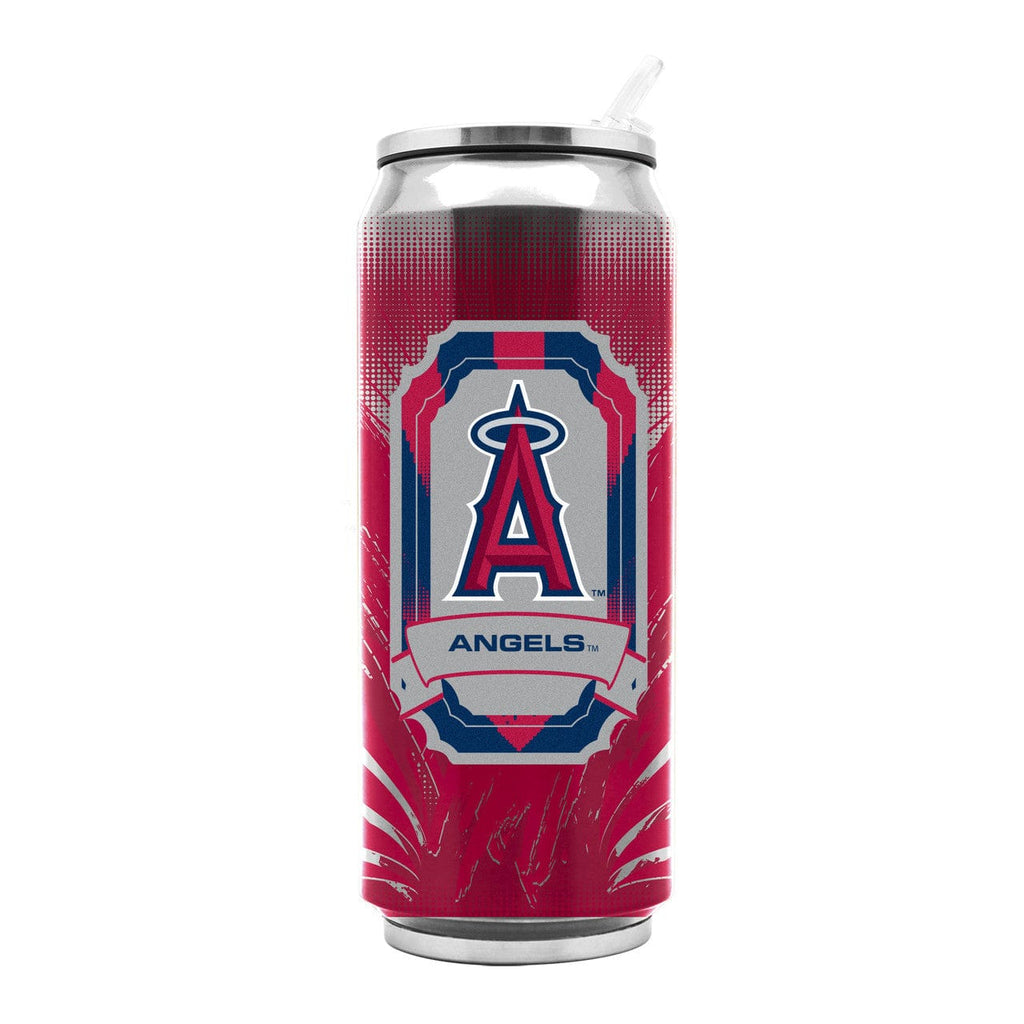 Drink Can 16.9 Steel Thermo Los Angeles Angels Thermo Can Stainless Steel 16.9oz - Special Order 094131071060