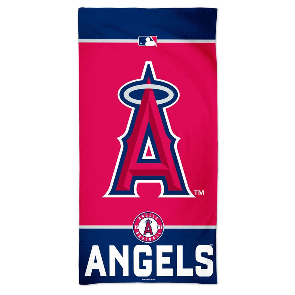 Towel Beach 30x60 Los Angeles Angels Towel 30x60 Beach Style 099606187666