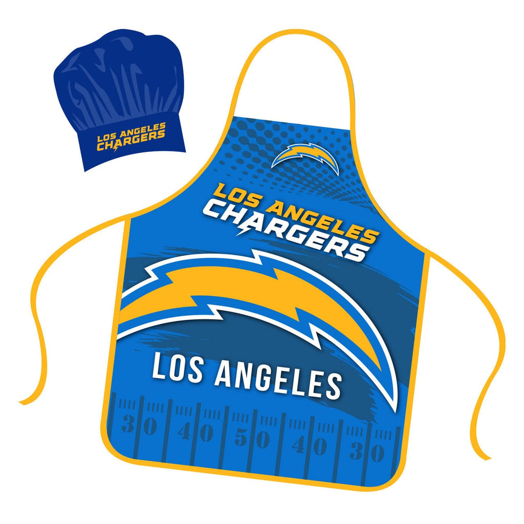 Chef Hat and Apron Sets Los Angeles Chargers Chef Hat and Apron Set 194688000299