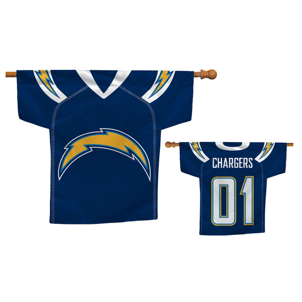 Los Angeles Chargers Los Angeles Chargers Flag Jersey Design CO 023245939485