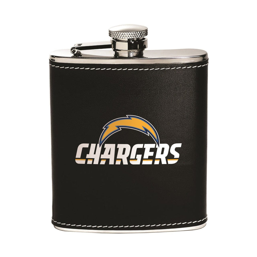 Drink Steel Flask Los Angeles Chargers Flask - Stainless Steel 888860556789