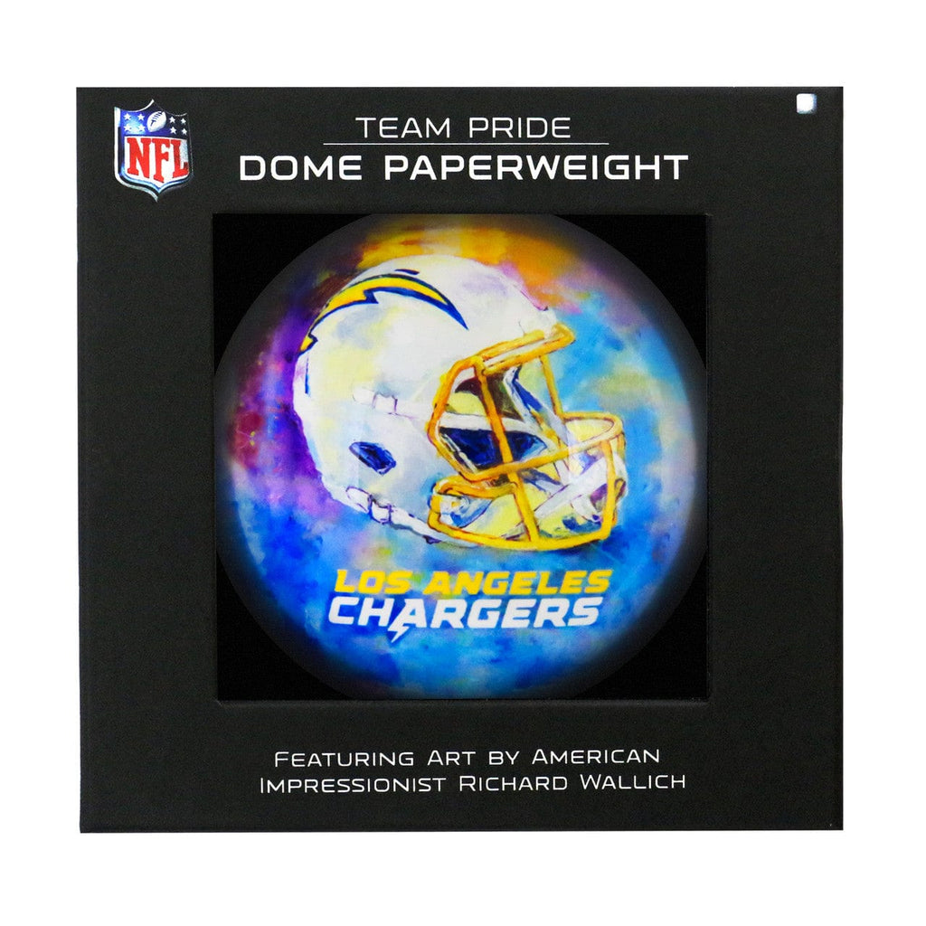 Paperweight Domed Los Angeles Chargers Paperweight Domed 810079446353