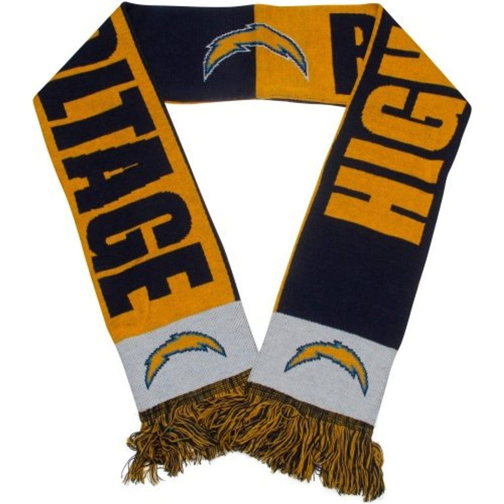 Scarf Slogan Style Los Angeles Chargers Scarf - 2014 Slogan 887849006918