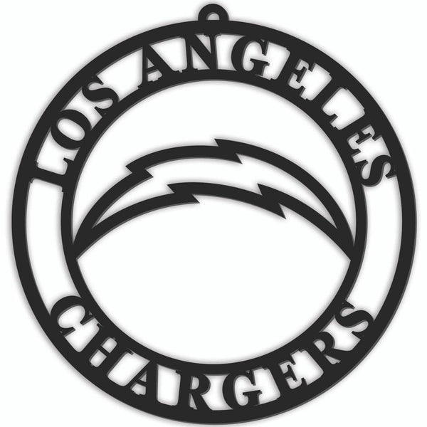 Los Angeles Chargers Royal Blue Chrome Metal License Plate Frame