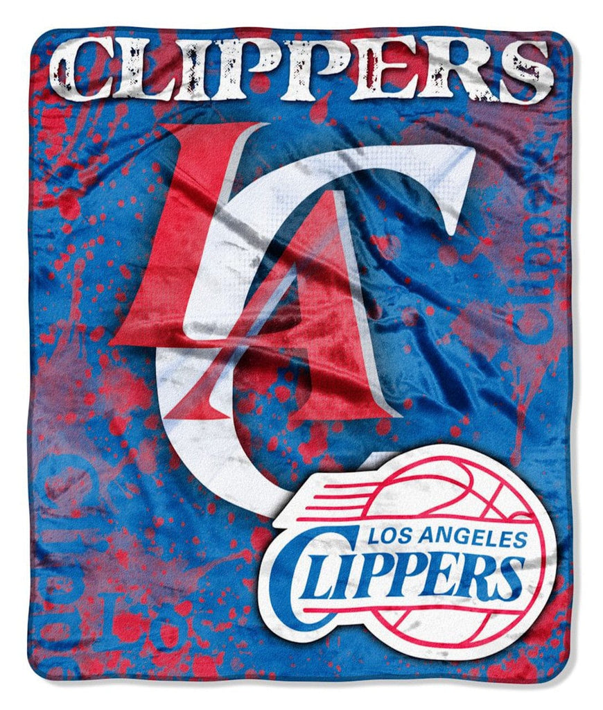 Blankets 50x60 Raschel Los Angeles Clippers Blanket 50x60 Raschel Drop Down Design - Special Order 087918677890