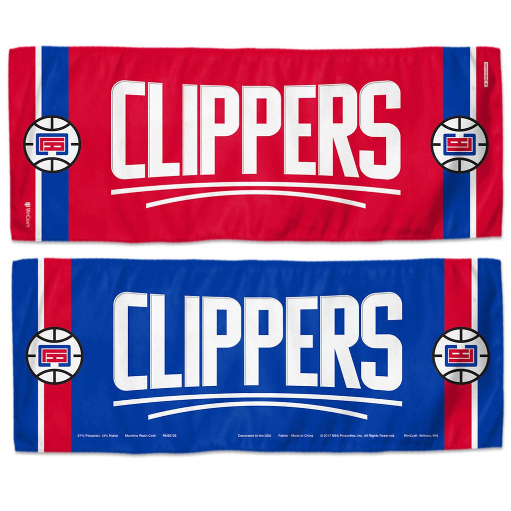 Towel Cooling Los Angeles Clippers Cooling Towel 12x30 - Special Order 099606236043