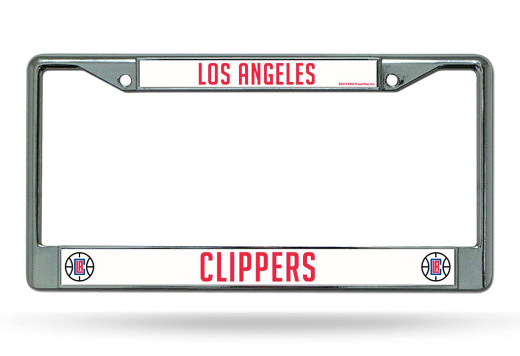 License Frame Chrome Los Angeles Clippers License Plate Frame Chrome - Special Order 094746017194