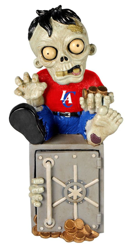 Los Angeles Clippers Los Angeles Clippers Zombie Figurine Bank CO 887849519753