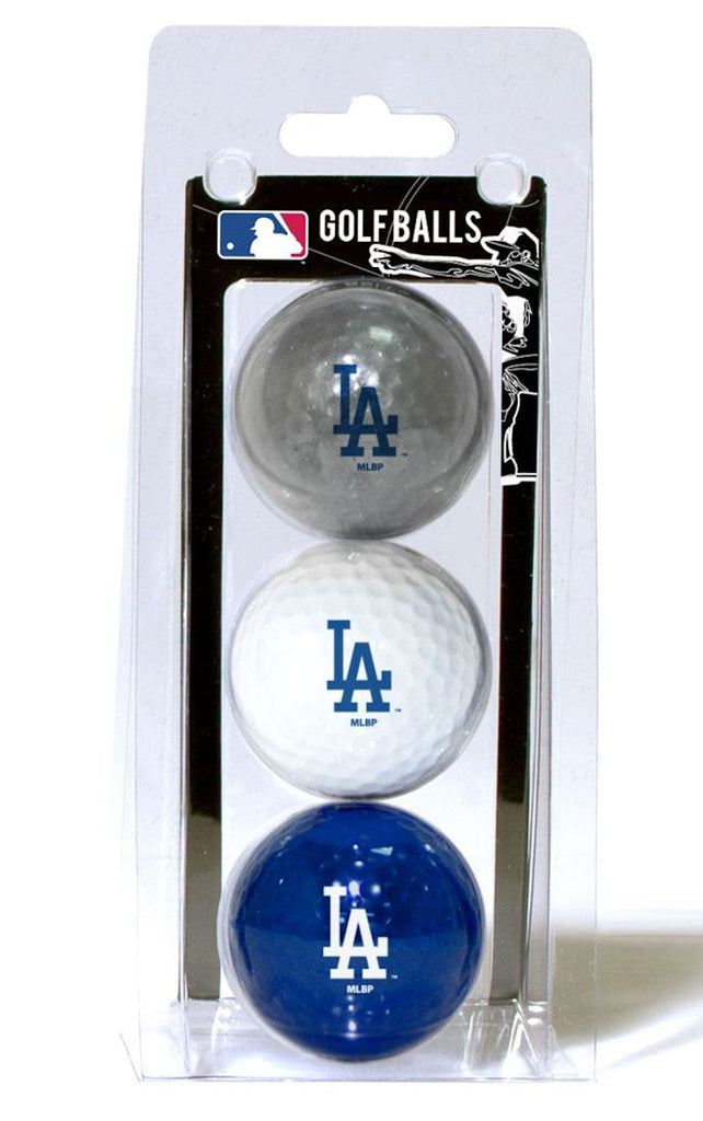 Golf Balls 3 Pack Los Angeles Dodgers 3 Pack of Golf Balls 637556963055