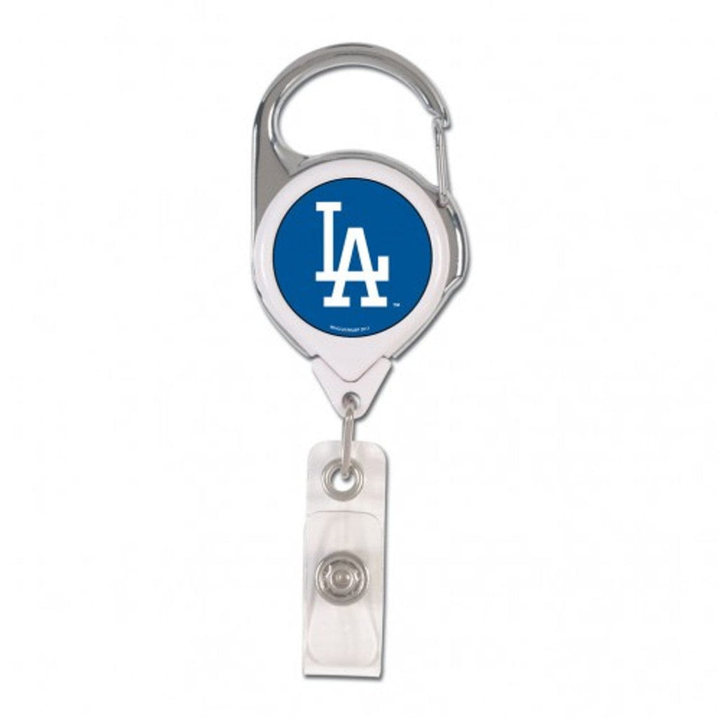 Badge Holders Los Angeles Dodgers Badge Holder Premium Retractable 032085469557