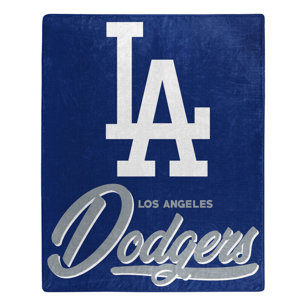 Blankets 50x60 Raschel Los Angeles Dodgers Blanket 50x60 Raschel Signature Design 190604269368
