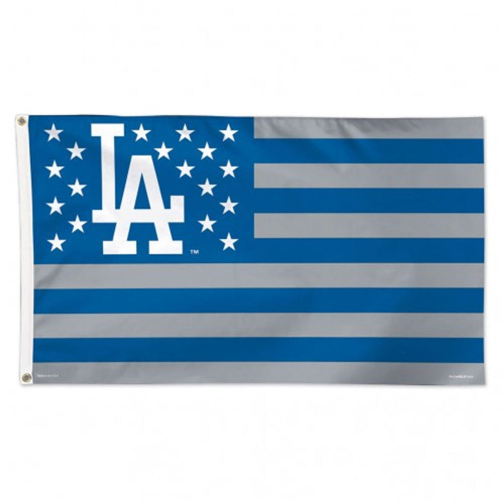 Flag 3x5 Los Angeles Dodgers Flag 3x5 Deluxe Stars and Stripes 032085027085
