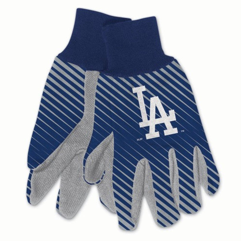 Gloves Los Angeles Dodgers Gloves Two Tone Style Adult Size Size 099606940728