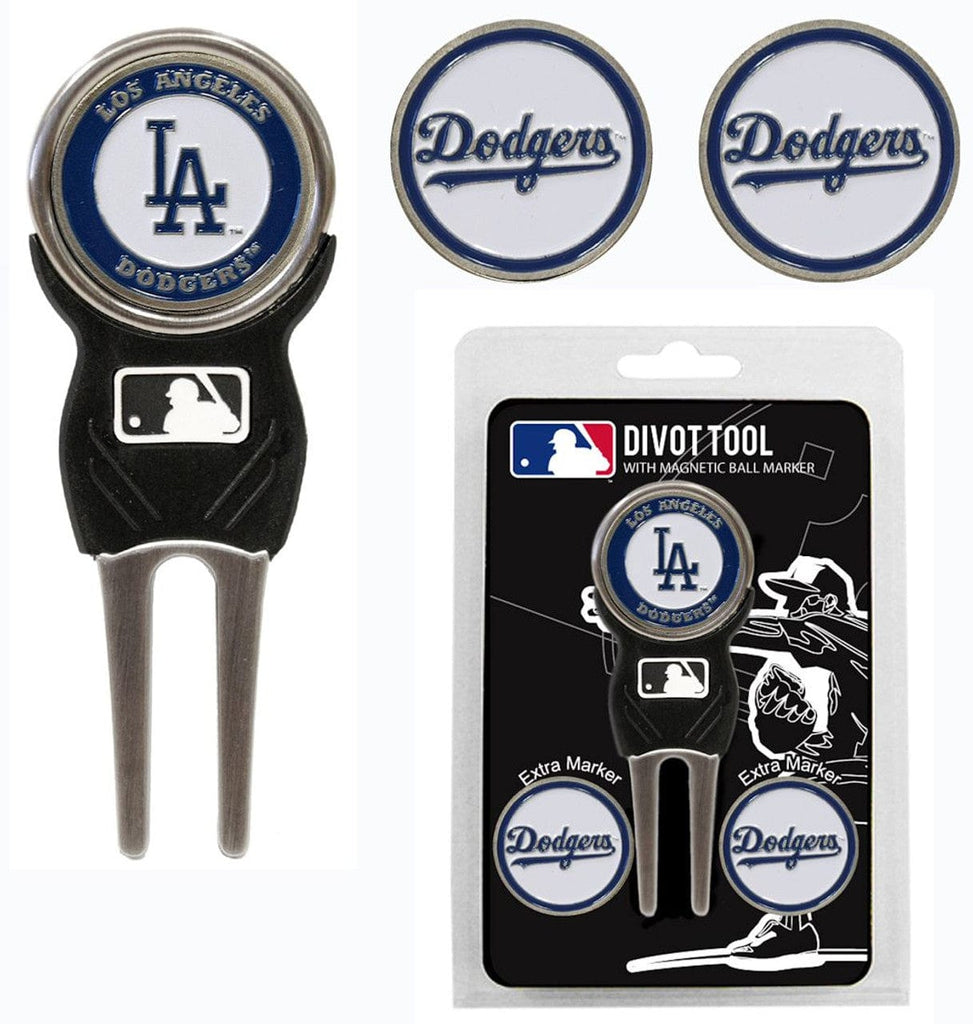 Golf Divot Tool with 3 Markers Los Angeles Dodgers Golf Divot Tool with 3 Markers 637556963451