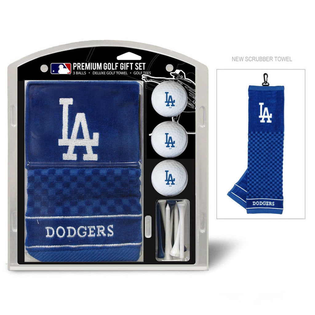Golf Gift Set with Towel Los Angeles Dodgers Golf Gift Set with Embroidered Towel 637556963208