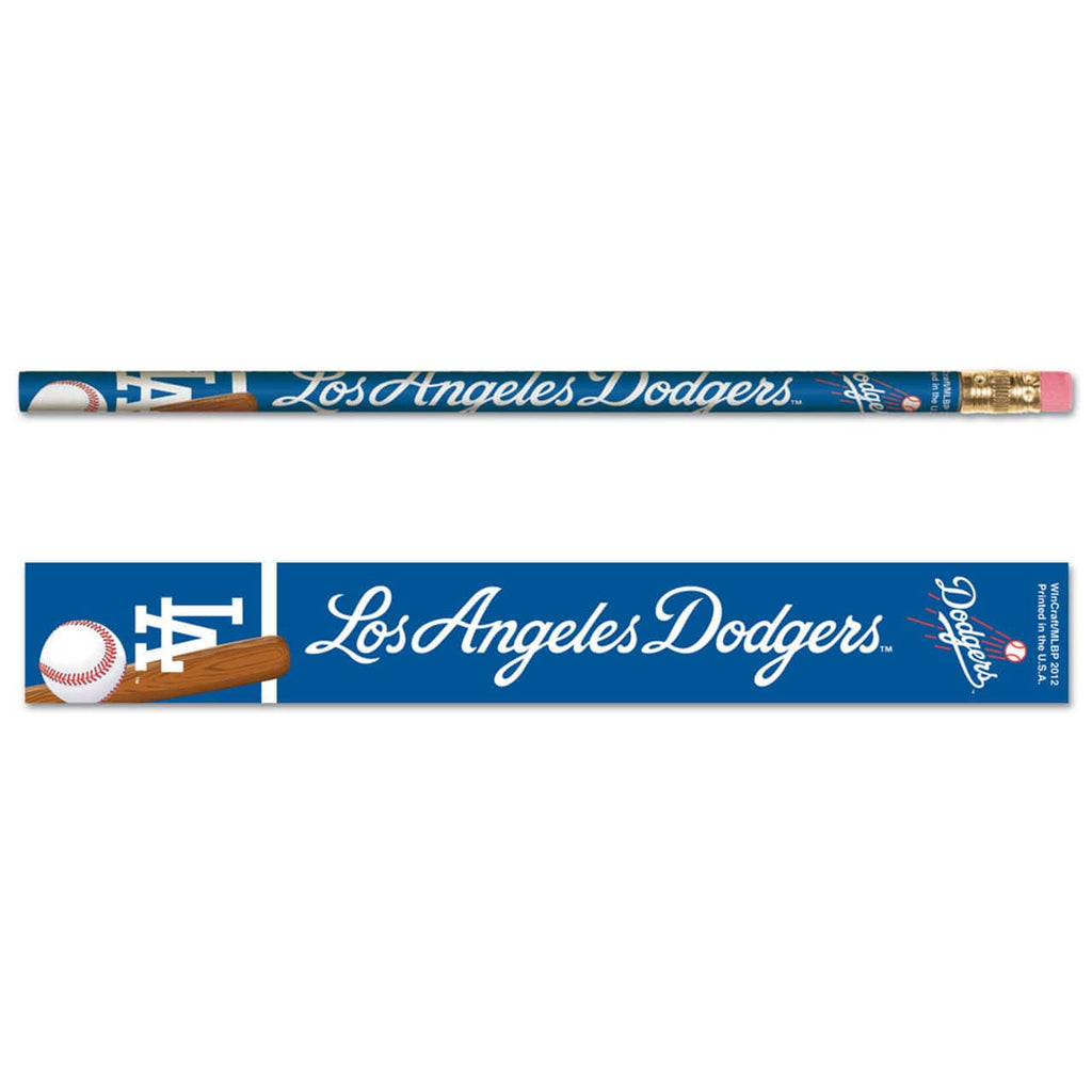 Pencil 6 Pack Los Angeles Dodgers Pencil 6 Pack 032085155993