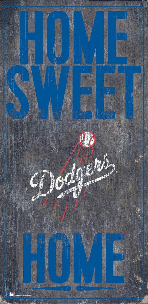 Los Angeles Dodgers Los Angeles Dodgers Sign Wood 6x12 Home Sweet Home Design 878460247224