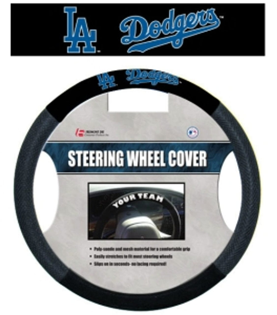 Los Angeles Dodgers Los Angeles Dodgers Steering Wheel Cover Mesh Style CO 023245685191