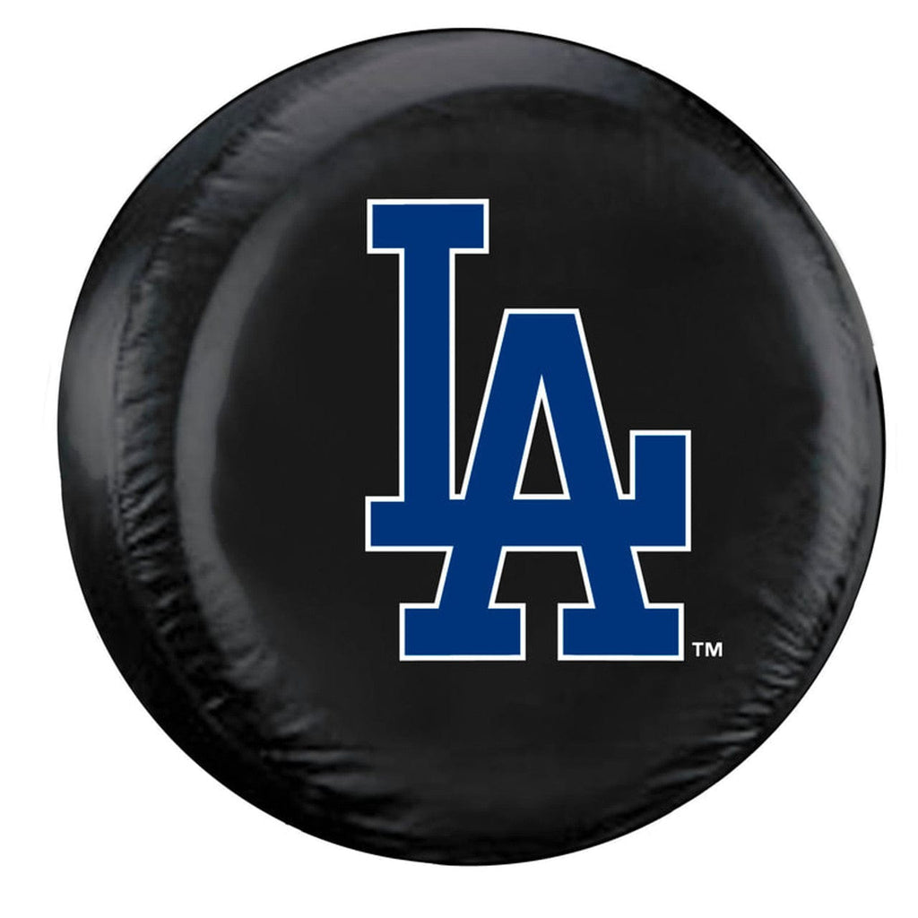 Los Angeles Dodgers Los Angeles Dodgers Tire Cover Large Size Black CO 023245683197