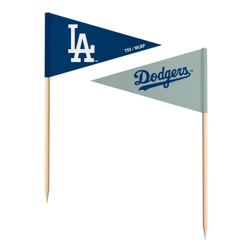 Toothpicks 36 Piece Los Angeles Dodgers Toothpick Flags 771831385146
