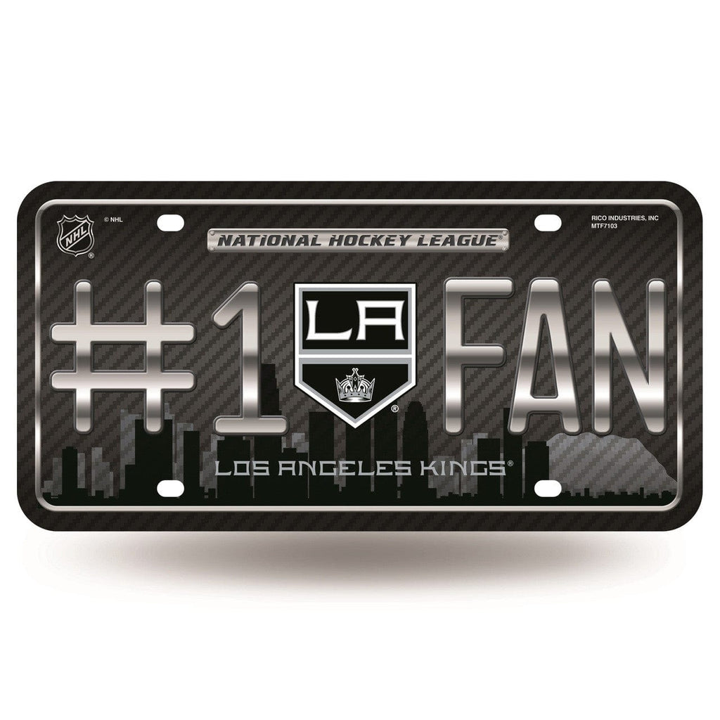 License Plate #1 Fan Los Angeles Kings License Plate #1 Fan - Special Order 094746302504