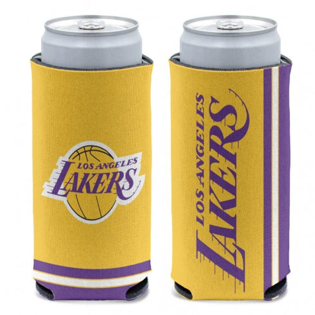 Slim Can Coolers Los Angeles Lakers Can Cooler Slim Can Design 194166087040