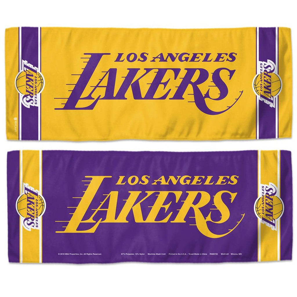 Towel Cooling Los Angeles Lakers Cooling Towel 12x30 099606235978