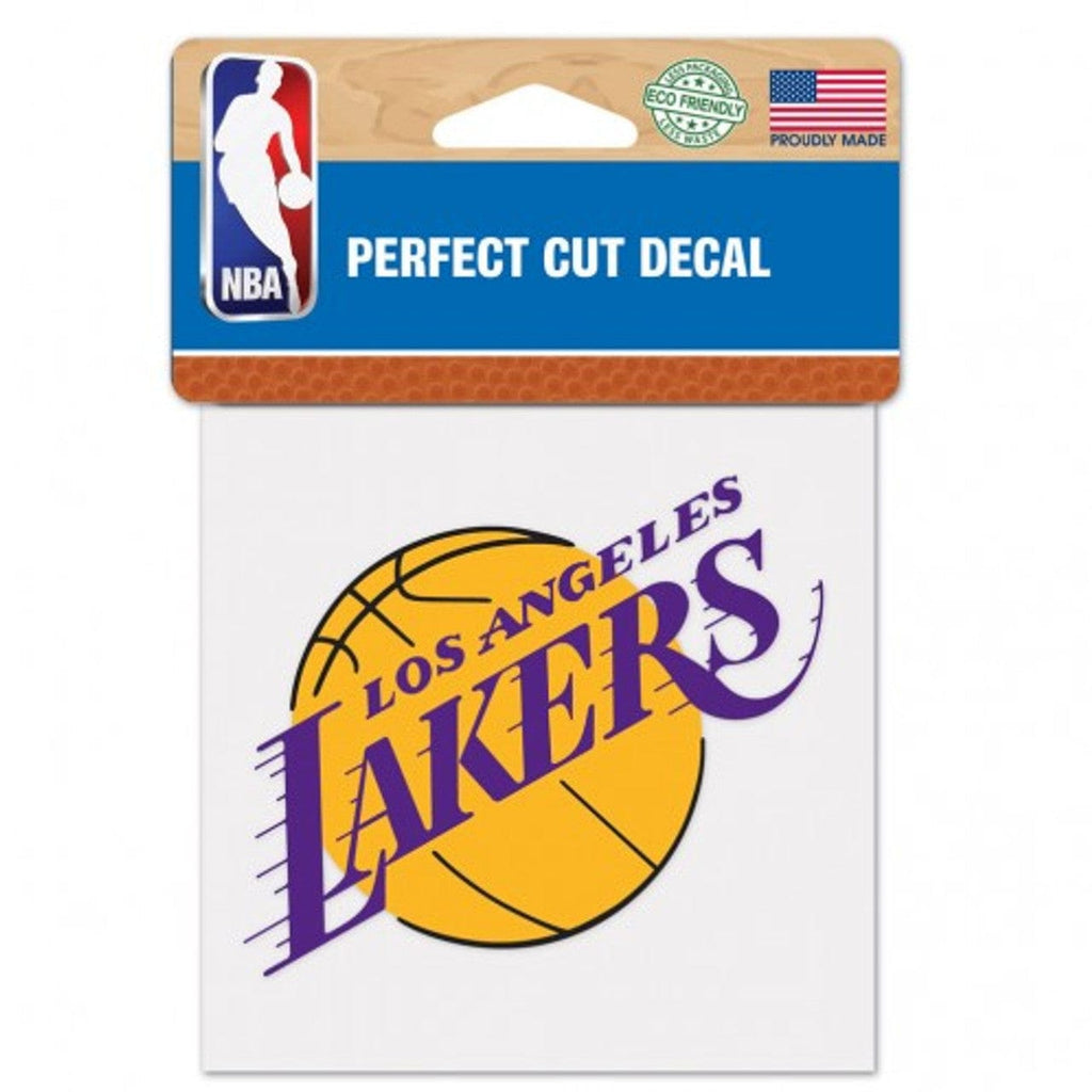 Decal 4x4 Perfect Cut Color Los Angeles Lakers Decal 4x4 Perfect Cut Color 032085217516