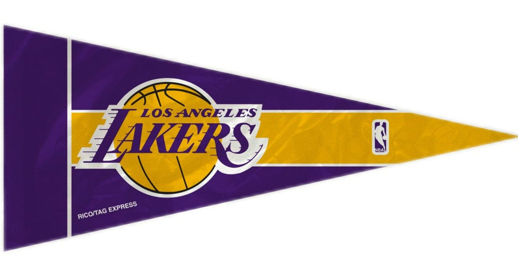 Pennant Mini 8 Piece Los Angeles Lakers Pennant Set Mini 8 Piece 094746444853