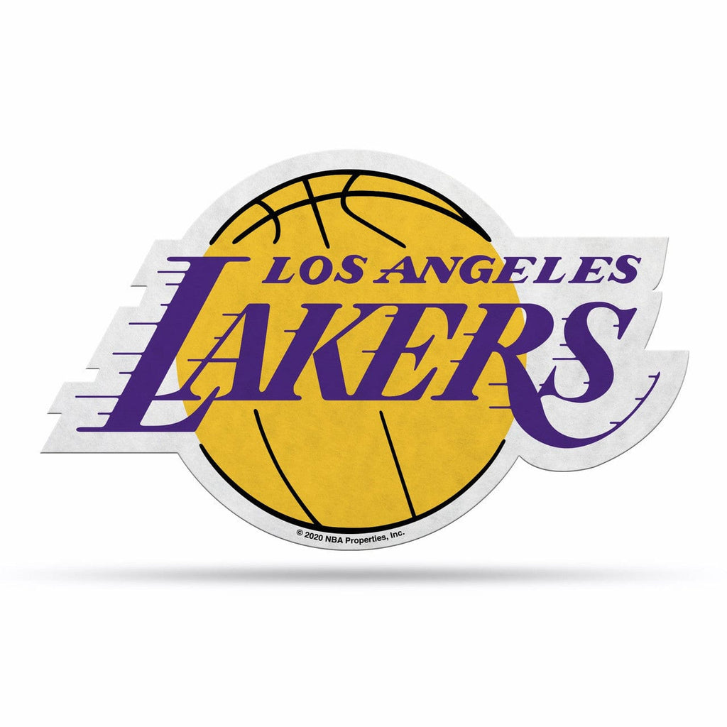 Shape Cut Pennant Los Angeles Lakers Pennant Shape Cut Logo Design 767345802415