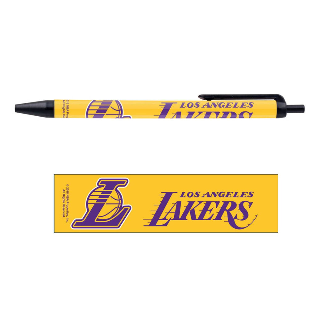 Pens Click Style 5 Pack Los Angeles Lakers Pens 5 Pack 032085660664