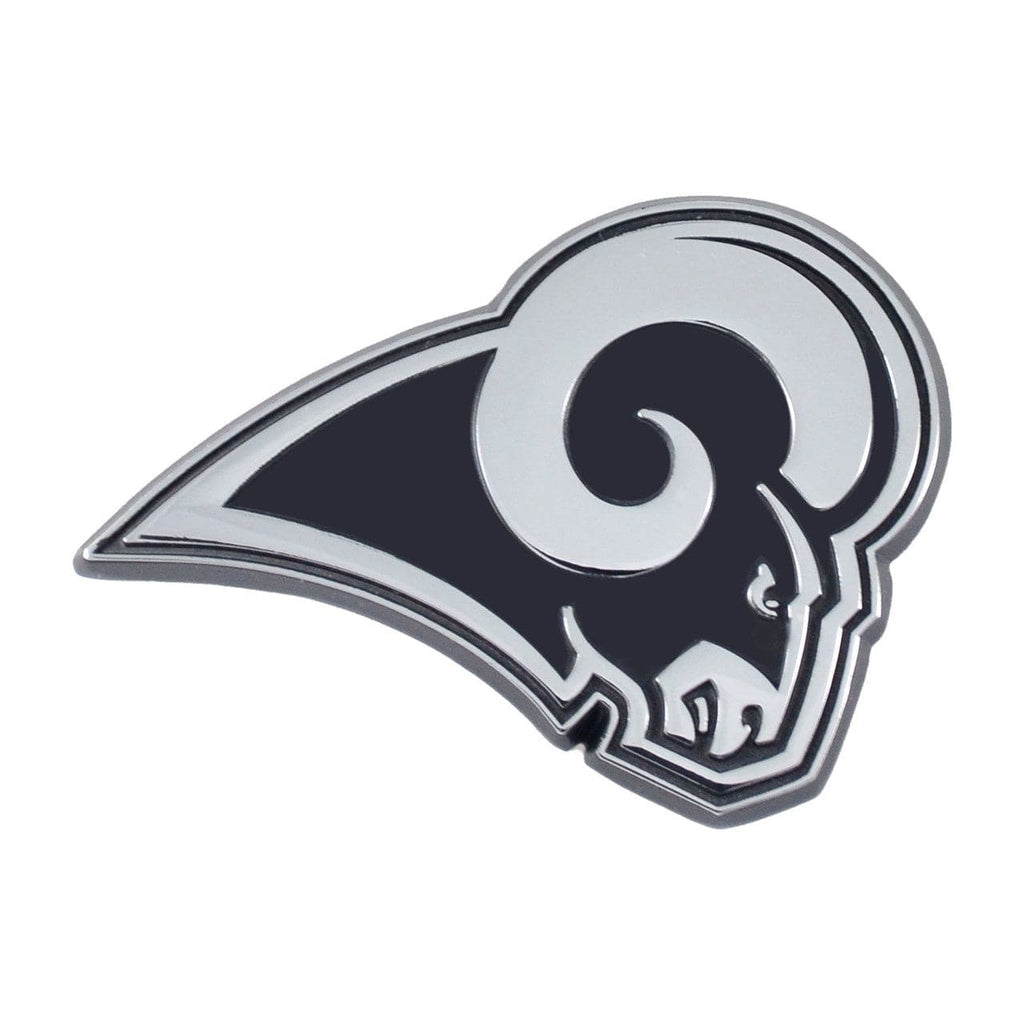 Los Angeles Rams Los Angeles Rams Auto Emblem Premium Metal Chrome 842281113808