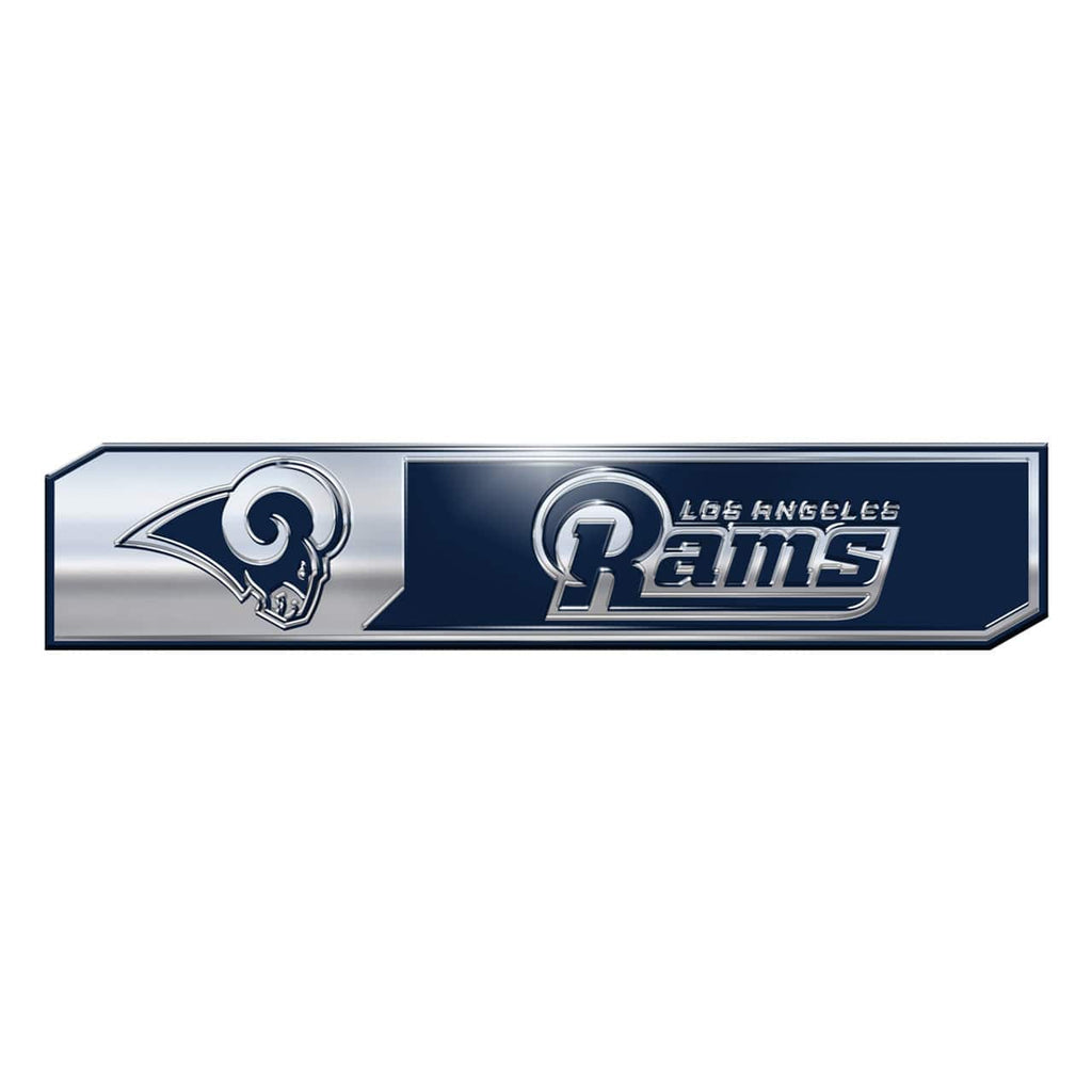 Auto Emblem Color Los Angeles Rams Auto Emblem Truck Edition 2 Pack 681620293289