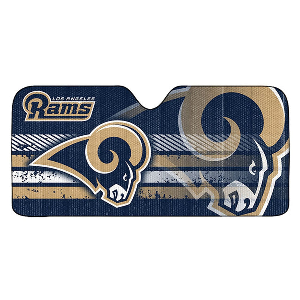 Auto Sun Shade Los Angeles Rams Auto Sun Shade 59x27 681620801286