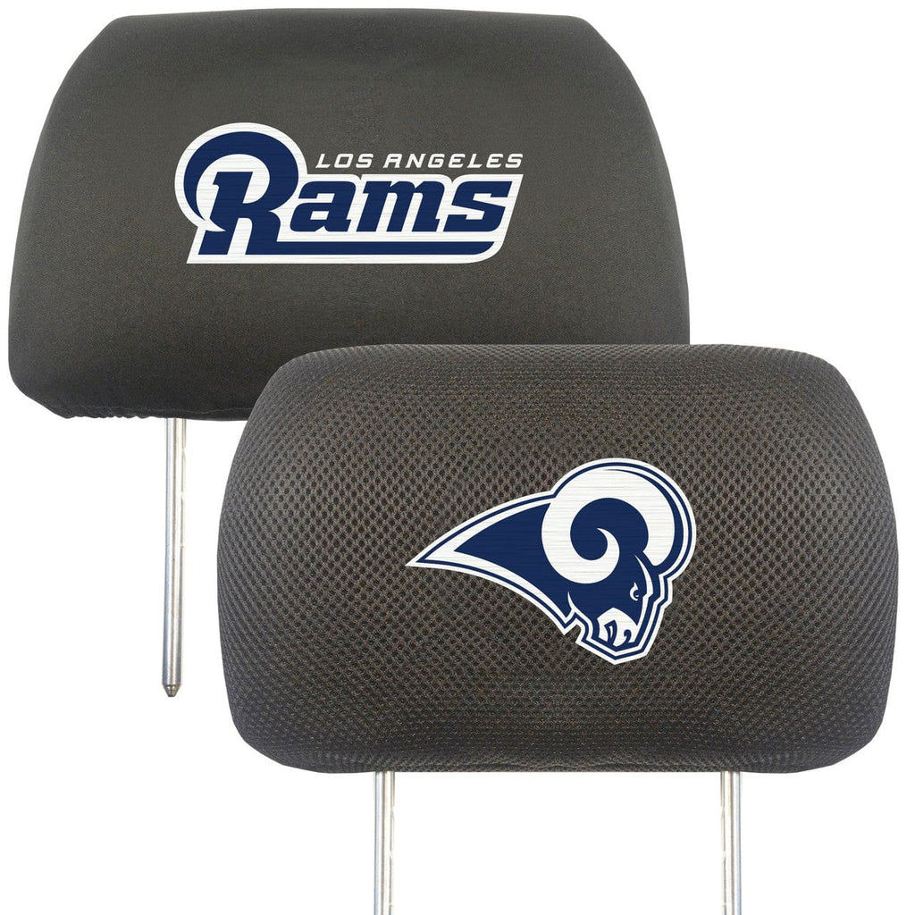 Auto Headrest Covers Los Angeles Rams Headrest Covers FanMats 842281113785