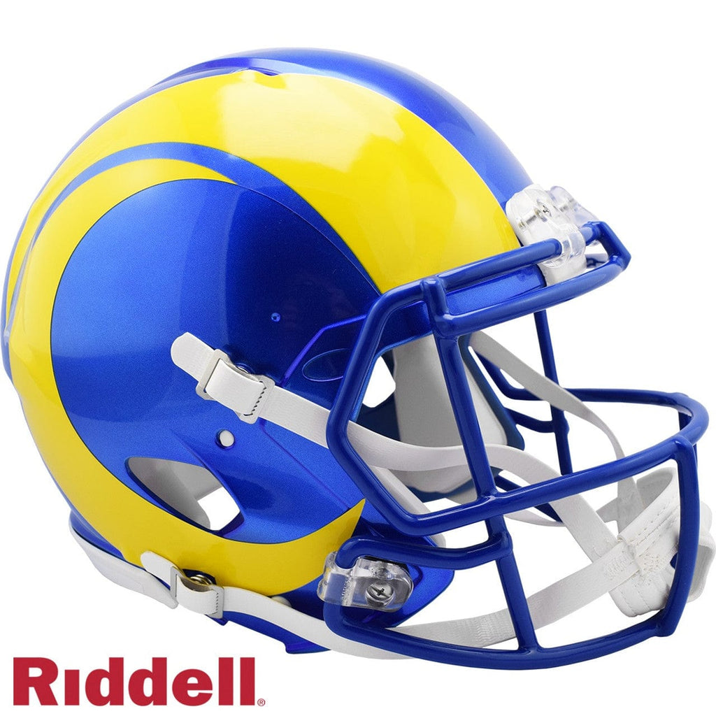 Los Angeles Rams Los Angeles Rams Helmet Riddell Authentic Full Size Speed Style 2020 095855310541