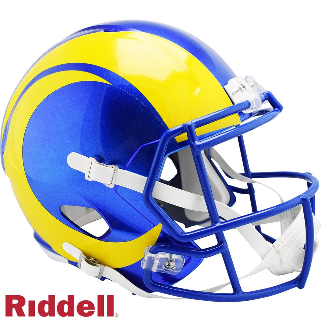 Los Angeles Rams Los Angeles Rams Helmet Riddell Replica Full Size Speed Style 2020 095855323879