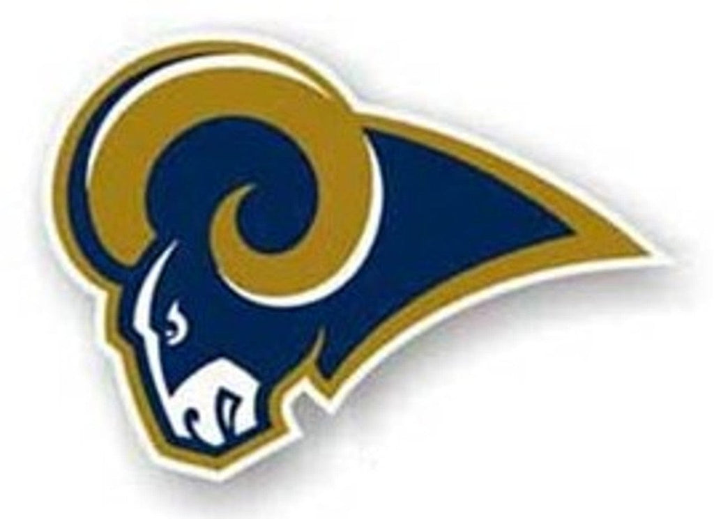 Los Angeles Rams Los Angeles Rams Magnet Car Style 12 Inch Left Logo Design CO 023245987646