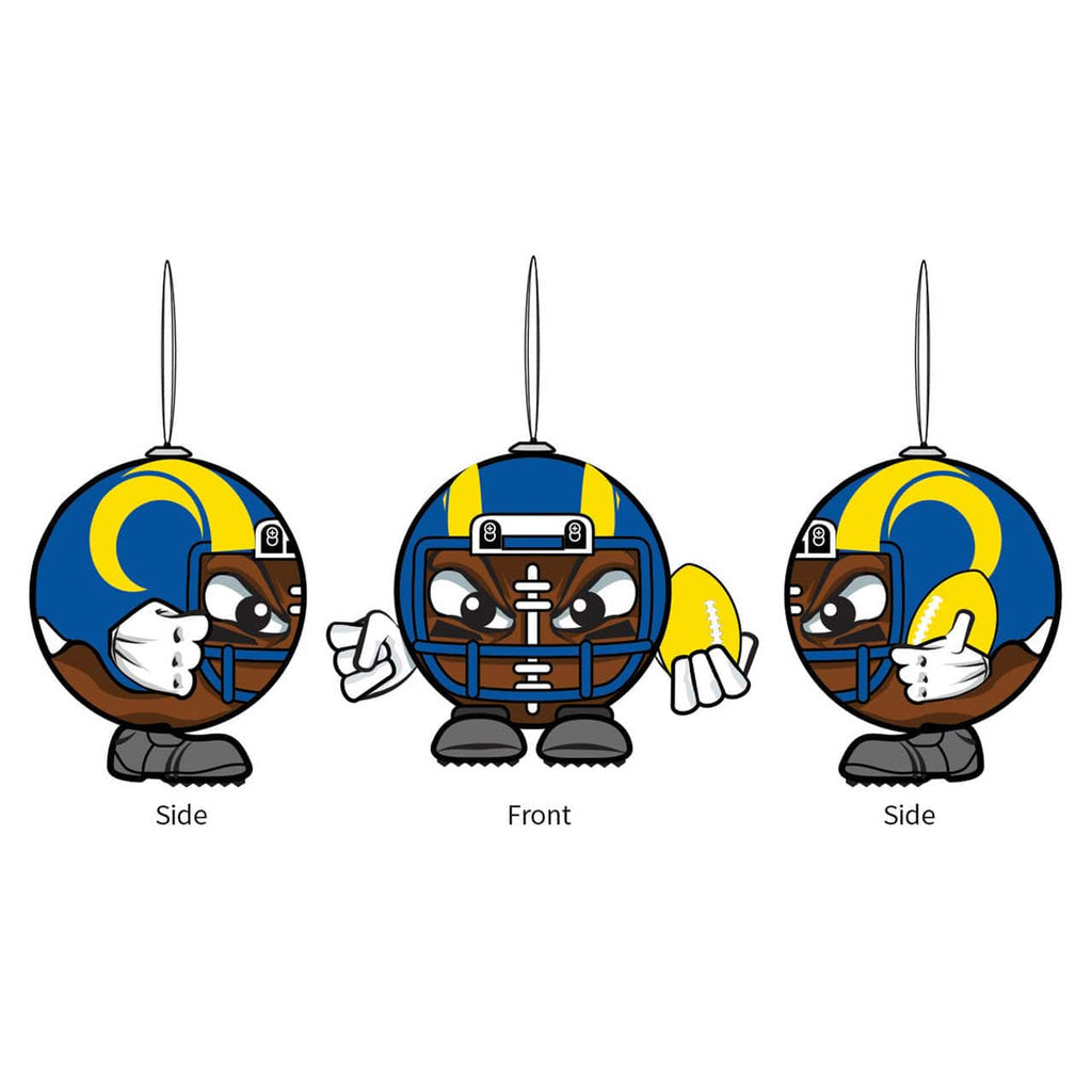 Ornament Ball Head Los Angeles Rams Ornament Ball Head 801946232483