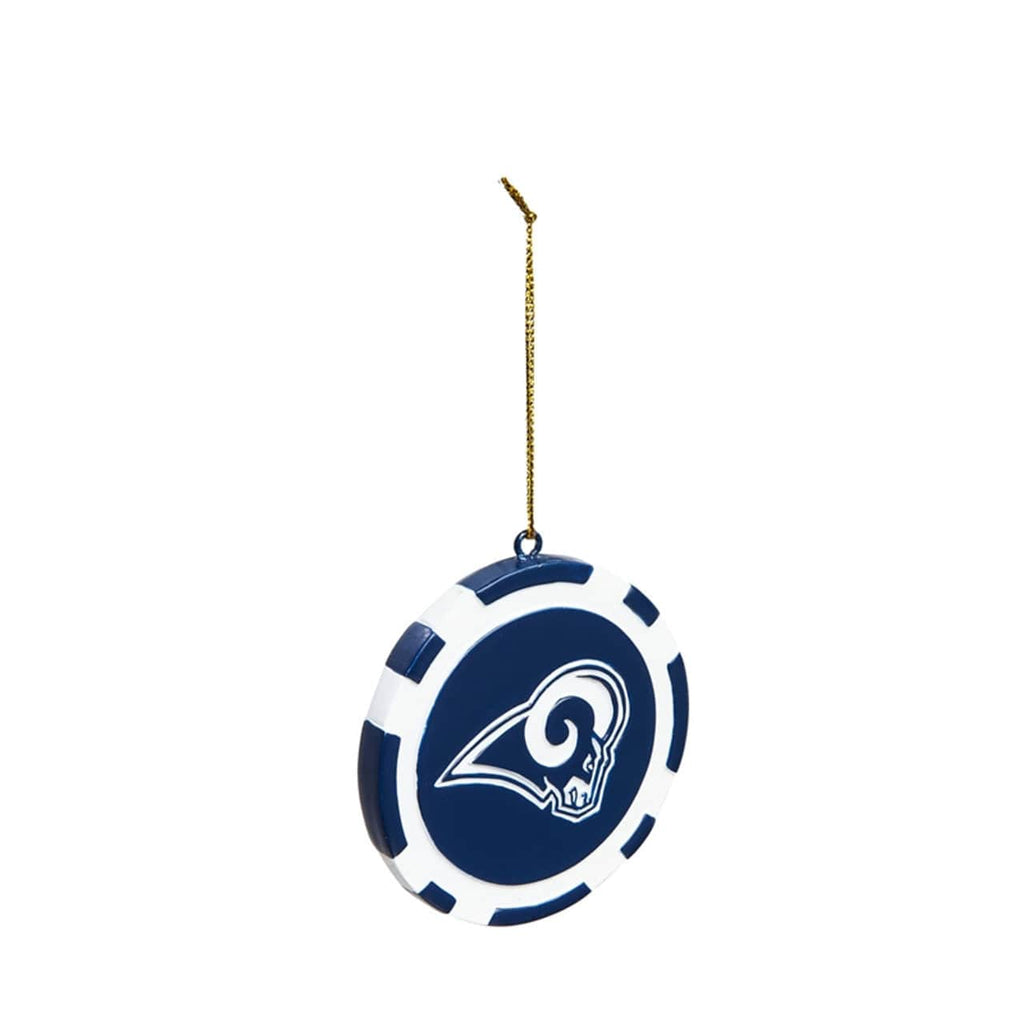 Ornament Game Chip Los Angeles Rams Ornament Game Chip 808412959080