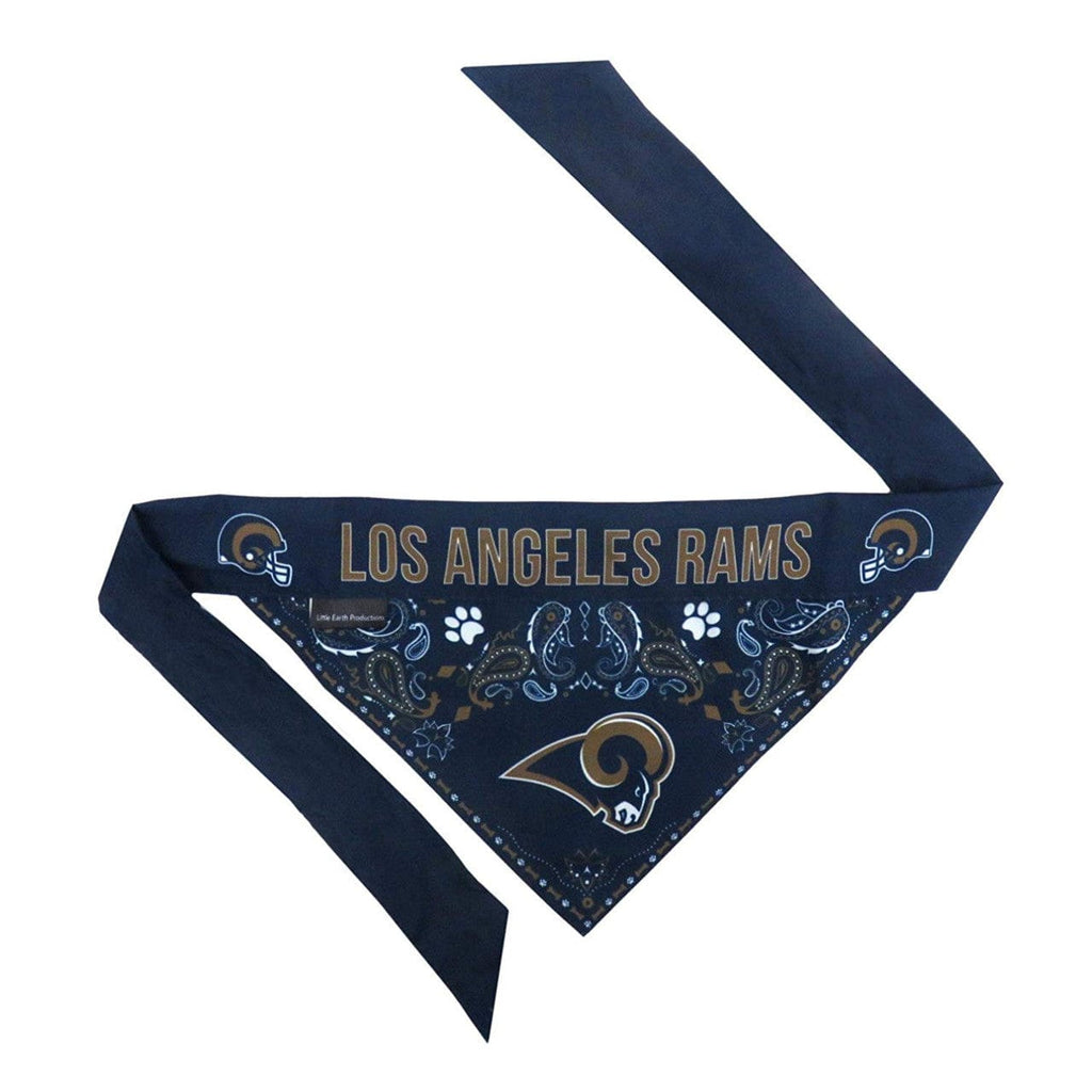 Pet Bandanna Los Angeles Rams Pet Bandanna Size M - Special Order 686699158149