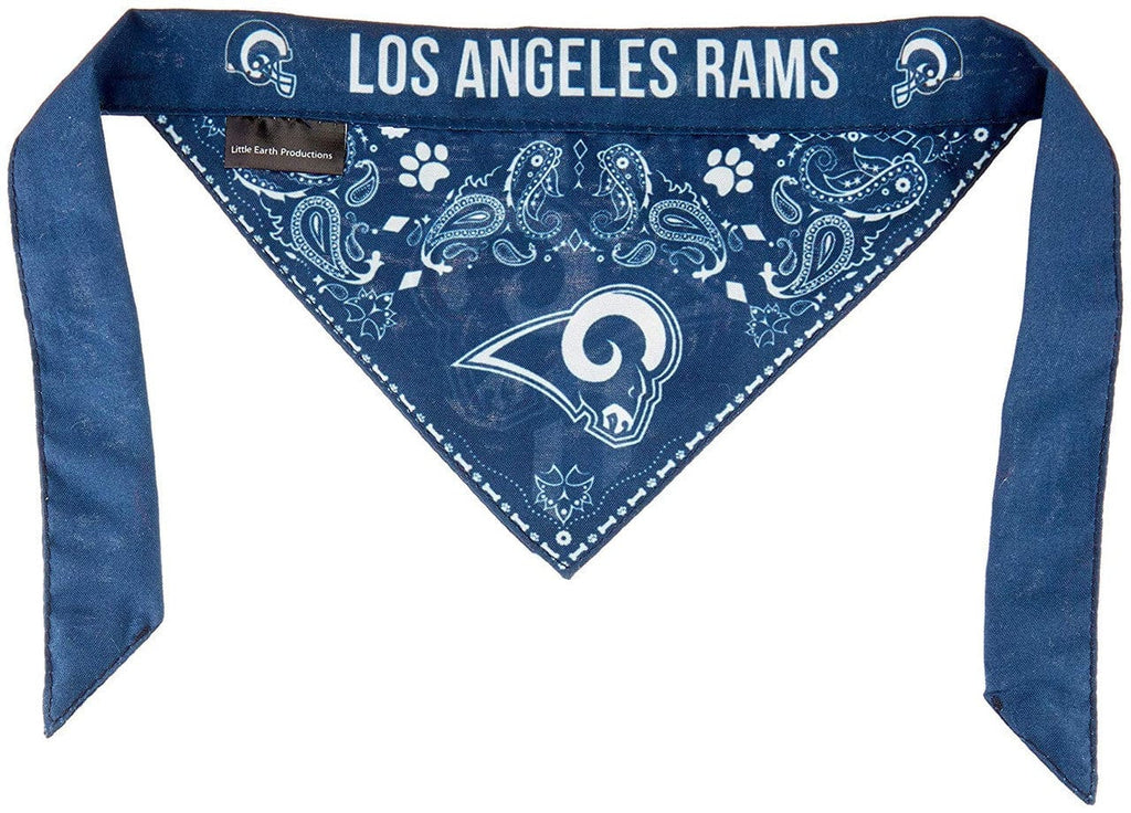 Pet Bandanna Los Angeles Rams Pet Bandanna Size XS - Special Order 686699158187