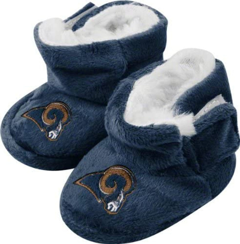 Los Angeles Rams Los Angeles Rams Slippers - Baby High Boot (12 ct case) CO 884966209697