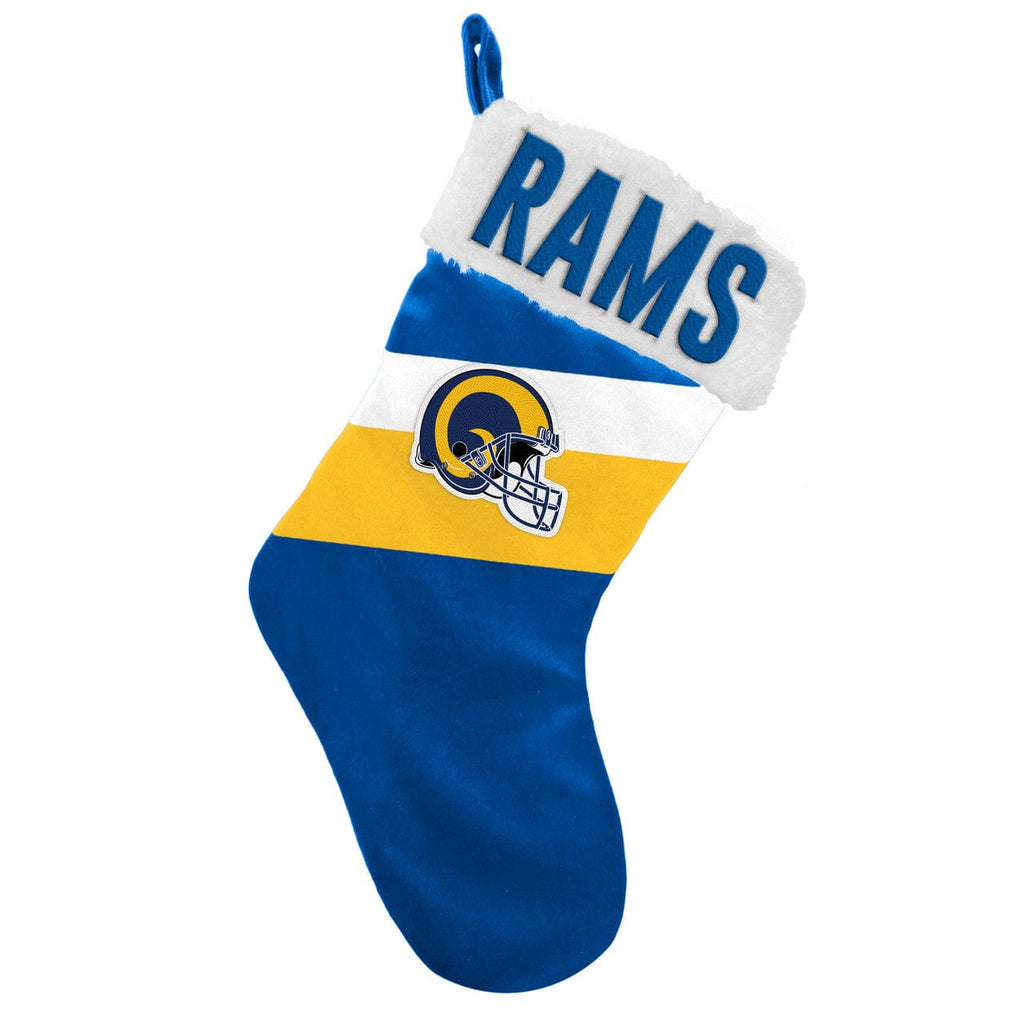 Holidays Los Angeles Rams Stocking Holiday Basic - Special Order 194185020288