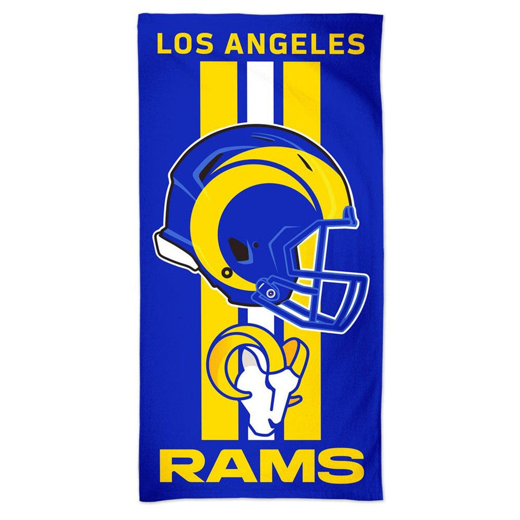 Towel Beach 30x60 Los Angeles Rams Towel 30x60 Beach Style 099606187628