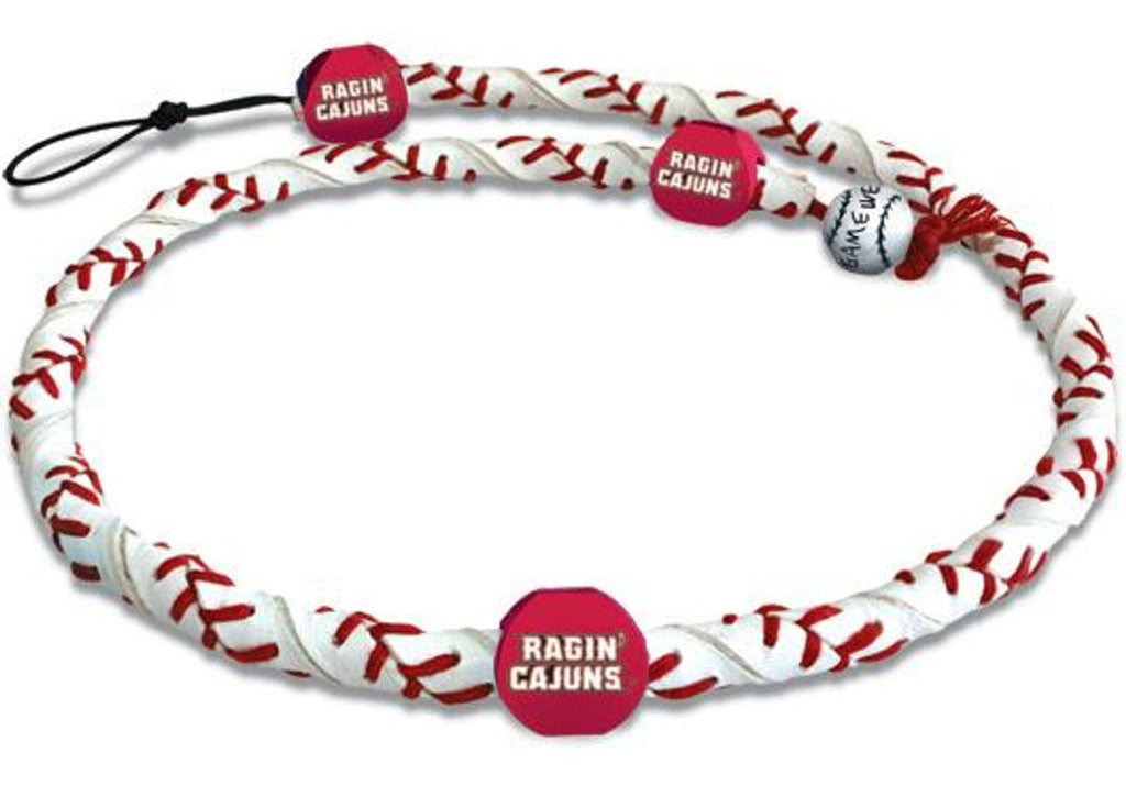 Louisiana Lafayette Ragin Cajuns Louisiana Lafayette Ragin Cajuns Necklace Frozen Rope Classic Baseball CO 844214040991