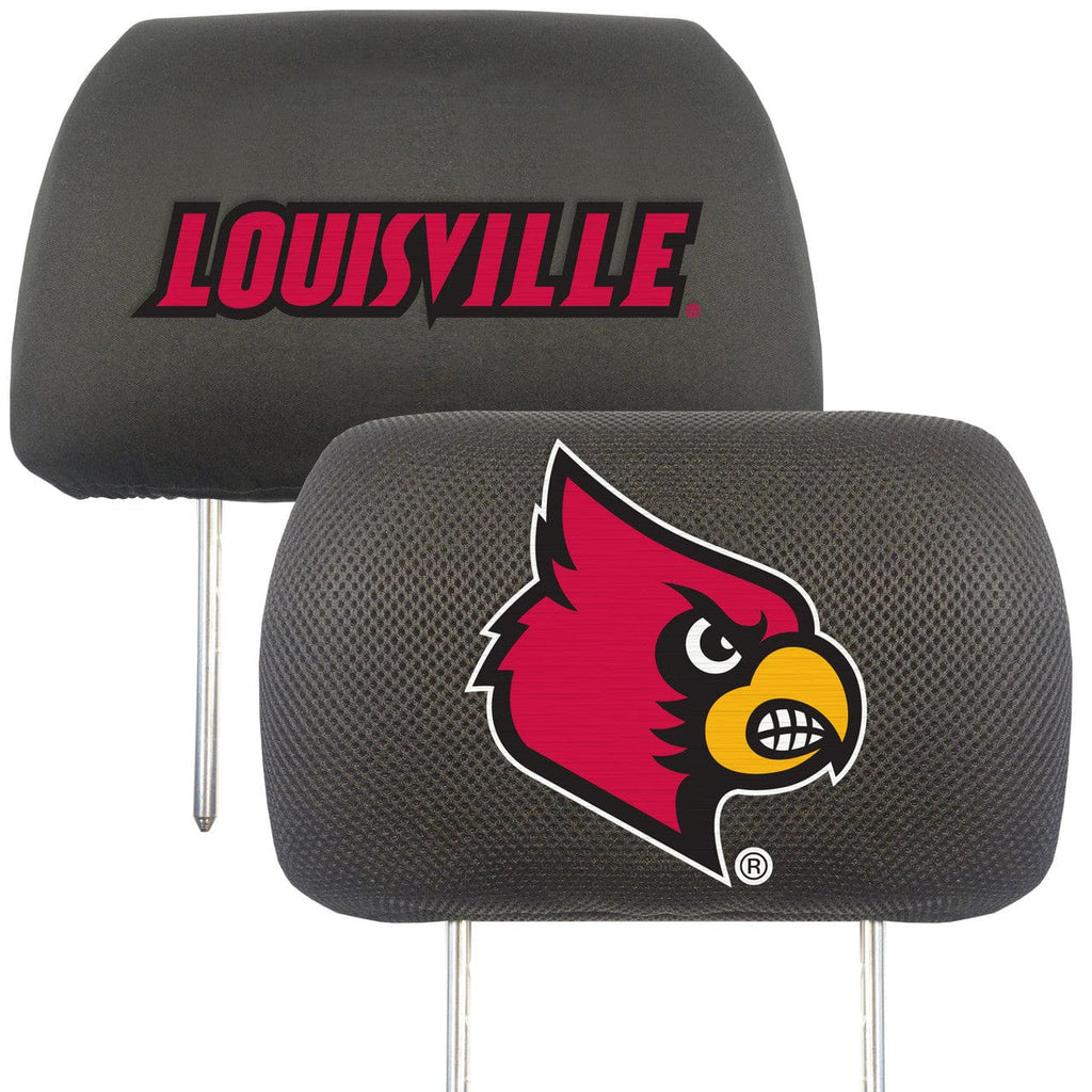 Auto Headrest Covers Louisville Cardinals Headrest Covers FanMats Special Order 842989025786